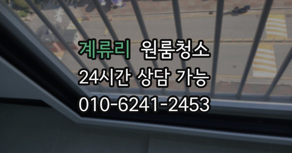 계류리 입주청소