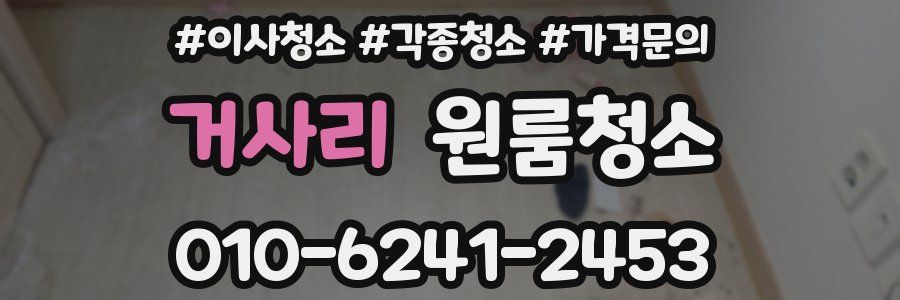 거사리 이사청소