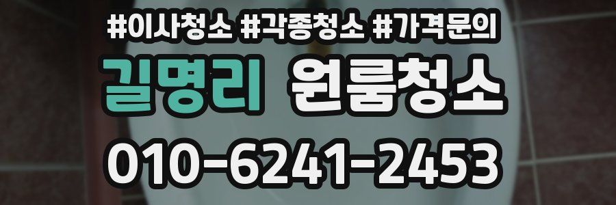 길명리 이사청소