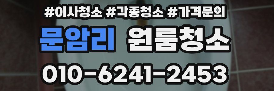 문암리 이사청소