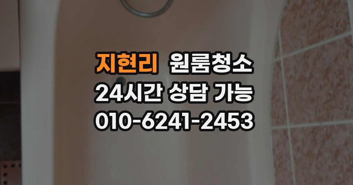 지현리 입주청소