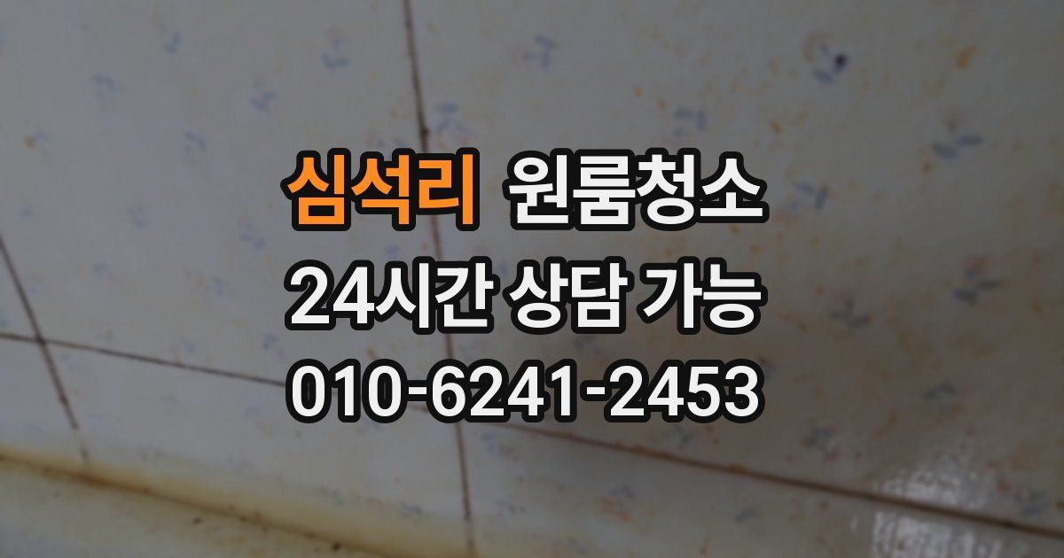 심석리 입주청소