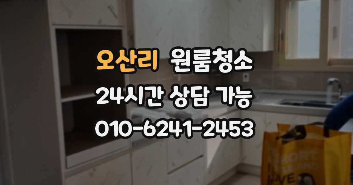 오산리 입주청소