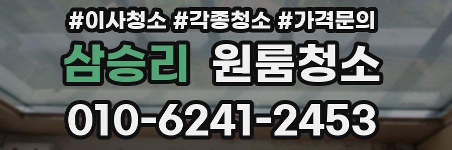 삼승리 이사청소