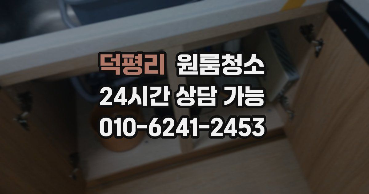 덕평리 입주청소