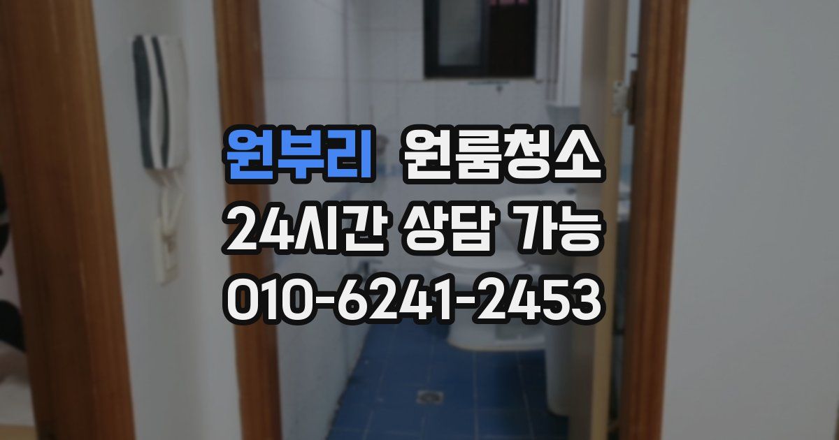 원부리 입주청소