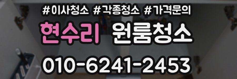 현수리 이사청소