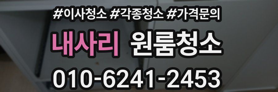 내사리 이사청소
