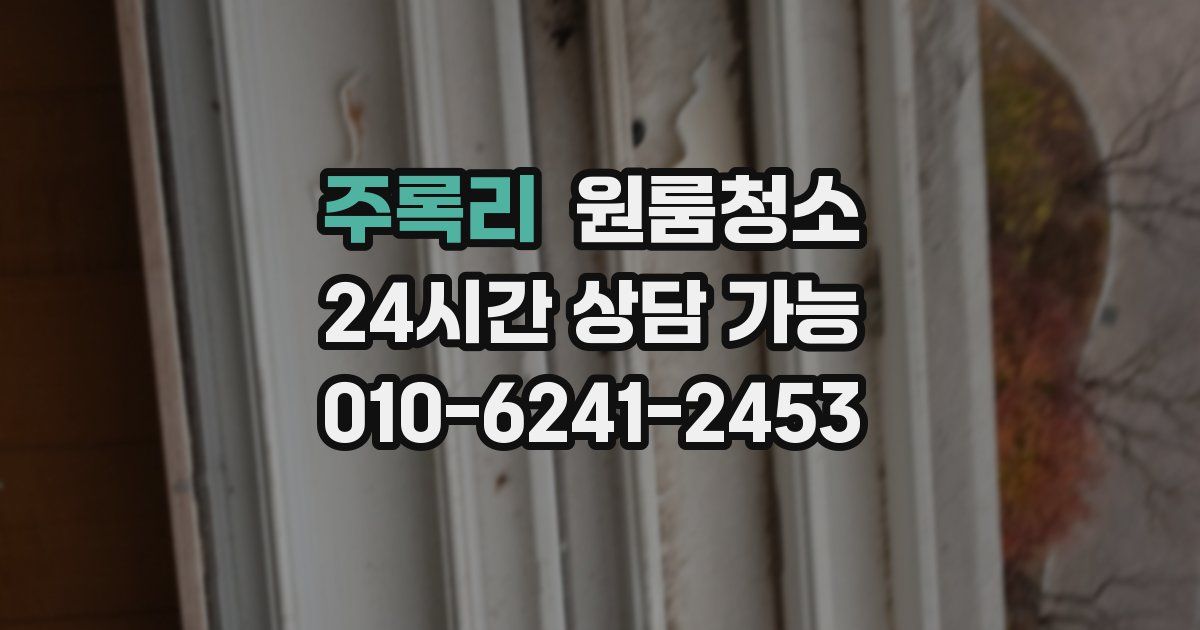 주록리 입주청소