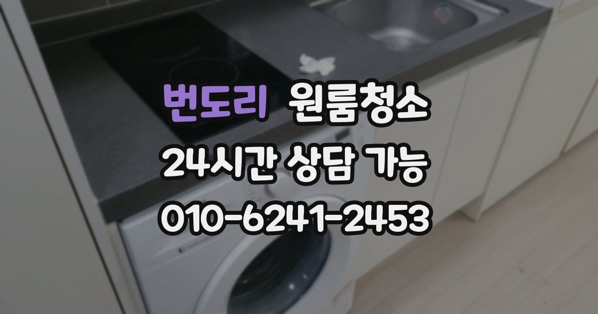 번도리 입주청소