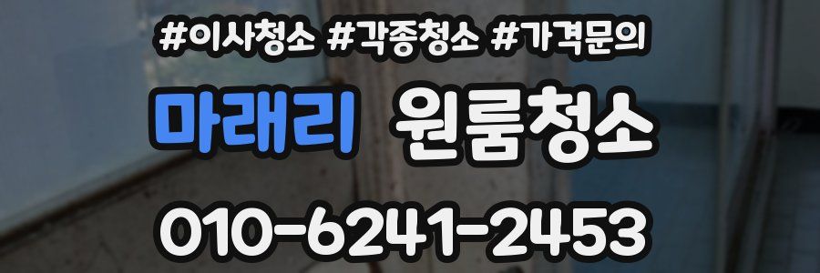 마래리 이사청소