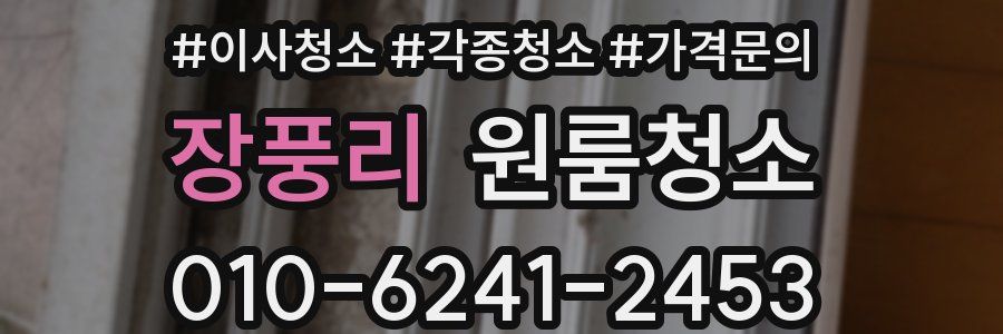 장풍리 이사청소