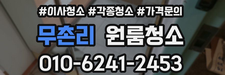 무촌리 이사청소