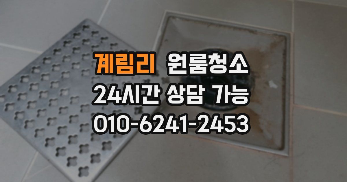 계림리 입주청소