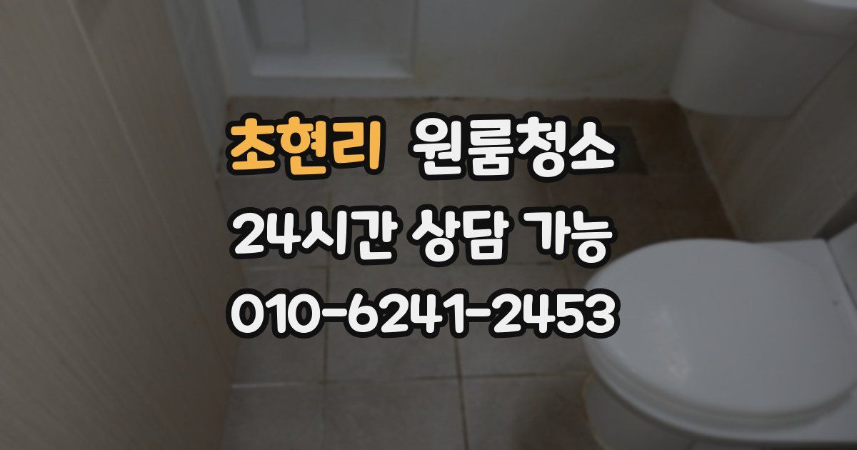 초현리 입주청소