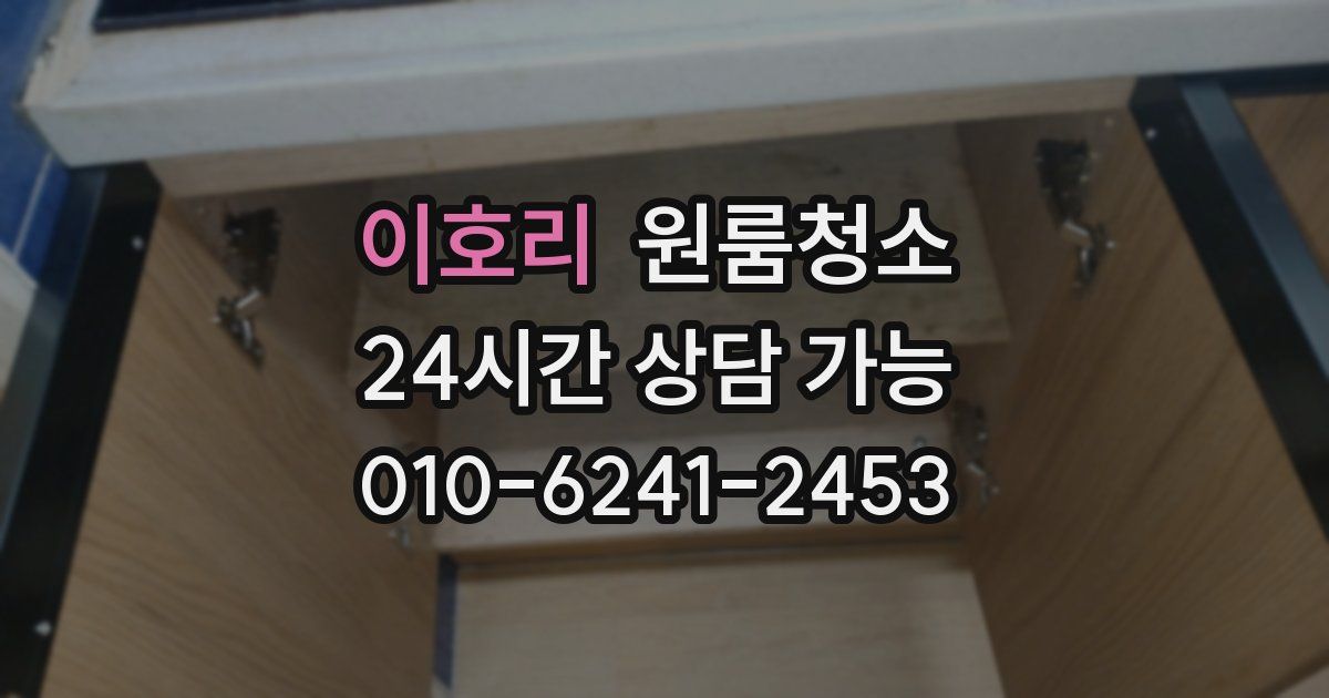 이호리 입주청소