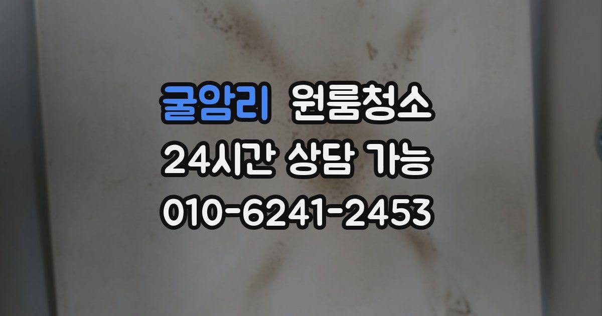 굴암리 입주청소