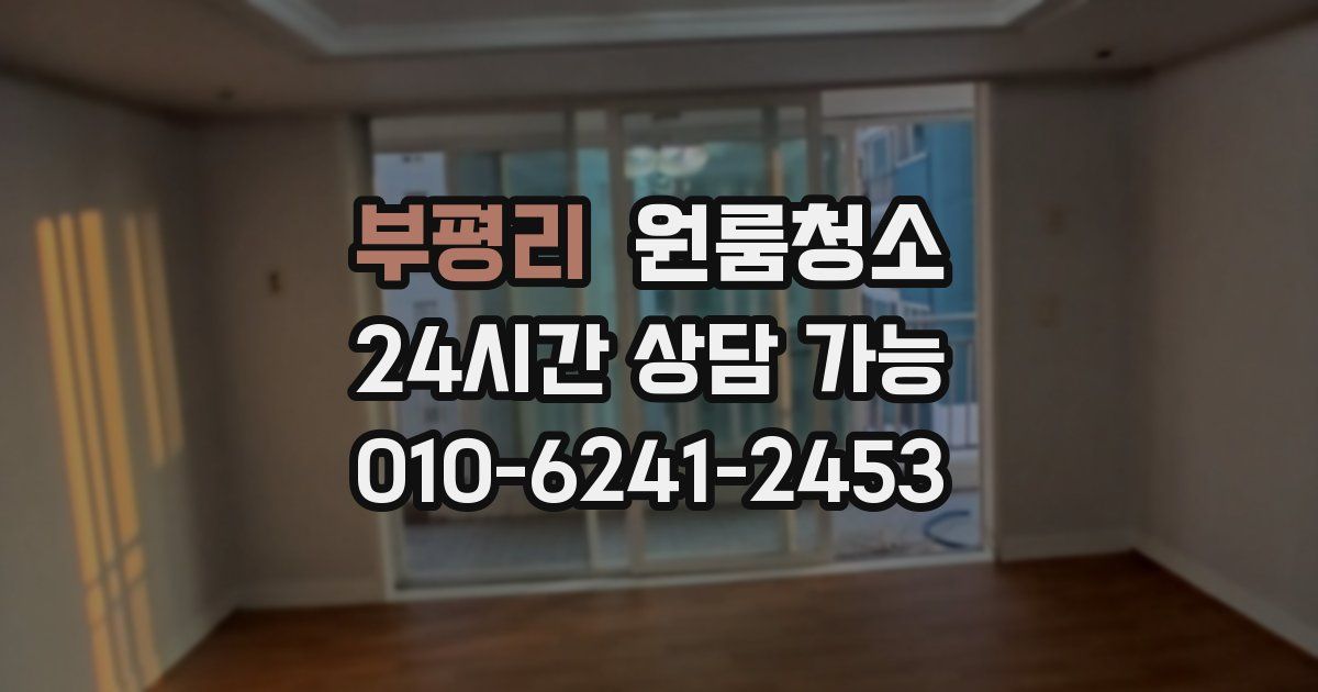 부평리 입주청소