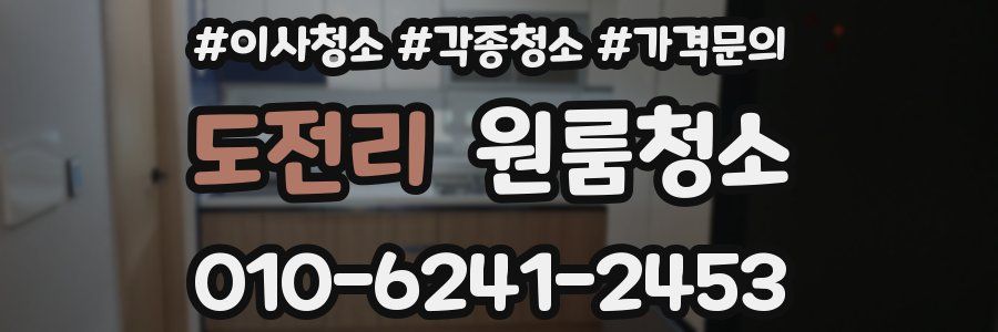 도전리 이사청소