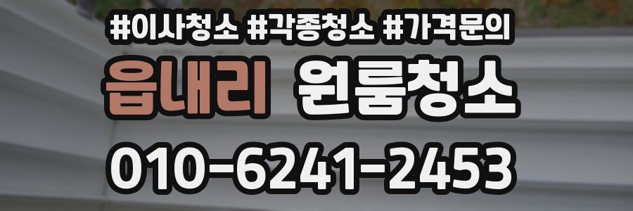 읍내리 이사청소