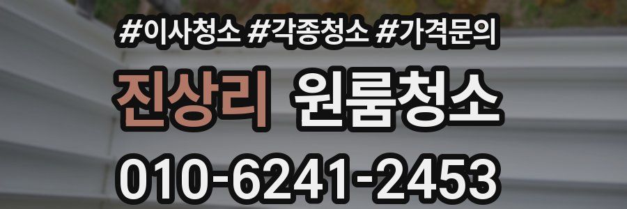 진상리 이사청소