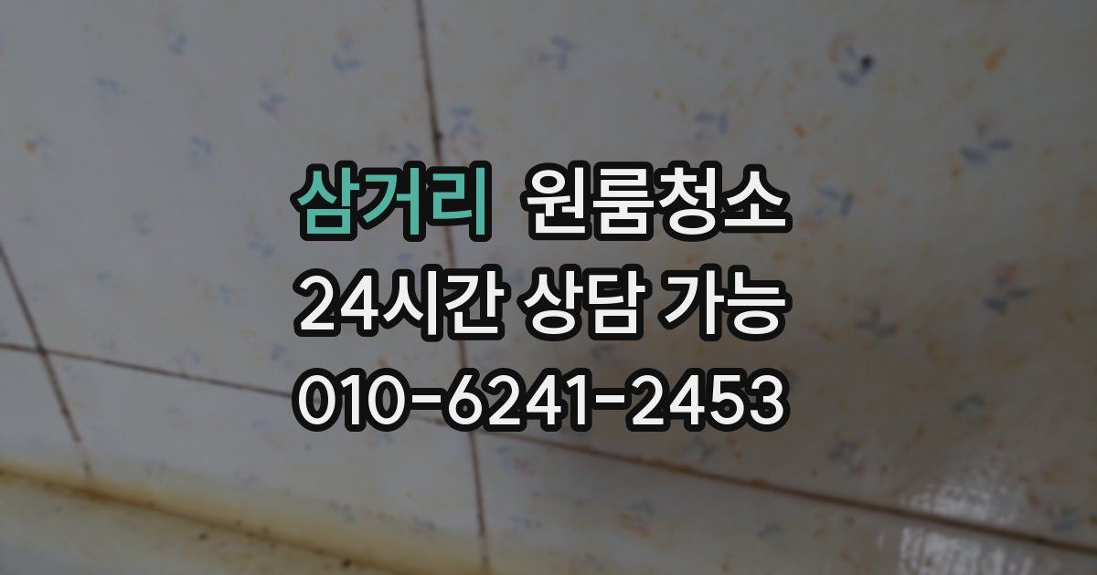 삼거리 입주청소