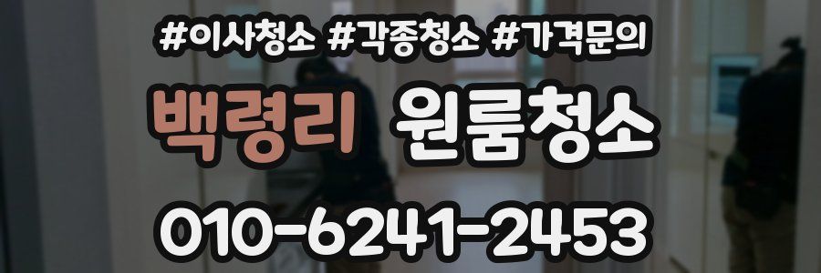 백령리 이사청소