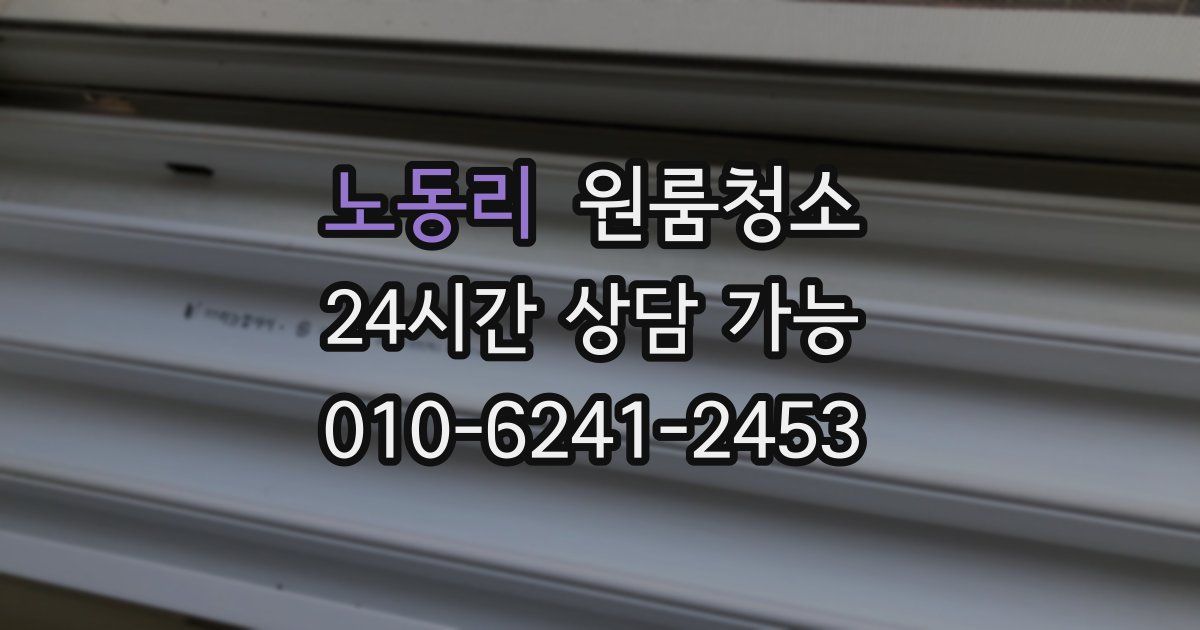 노동리 입주청소