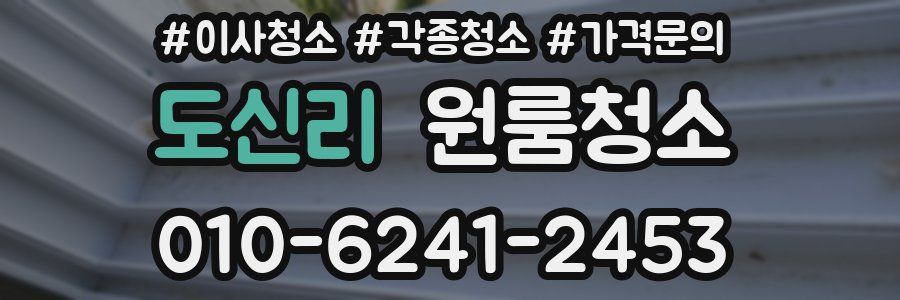 도신리 이사청소