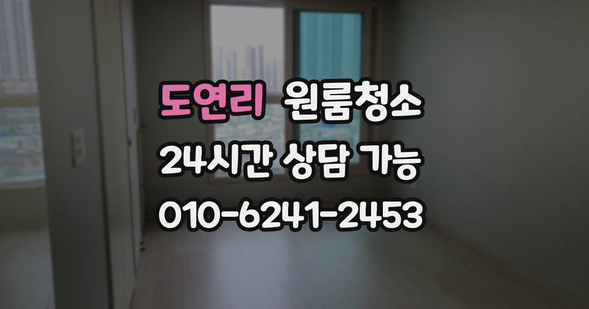 도연리 입주청소