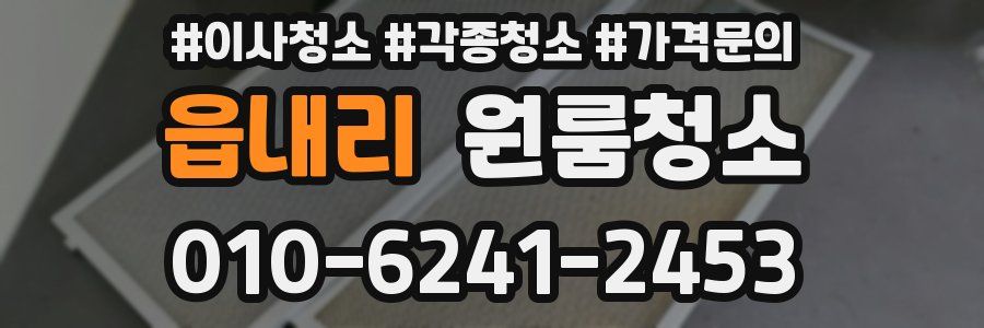 읍내리 이사청소