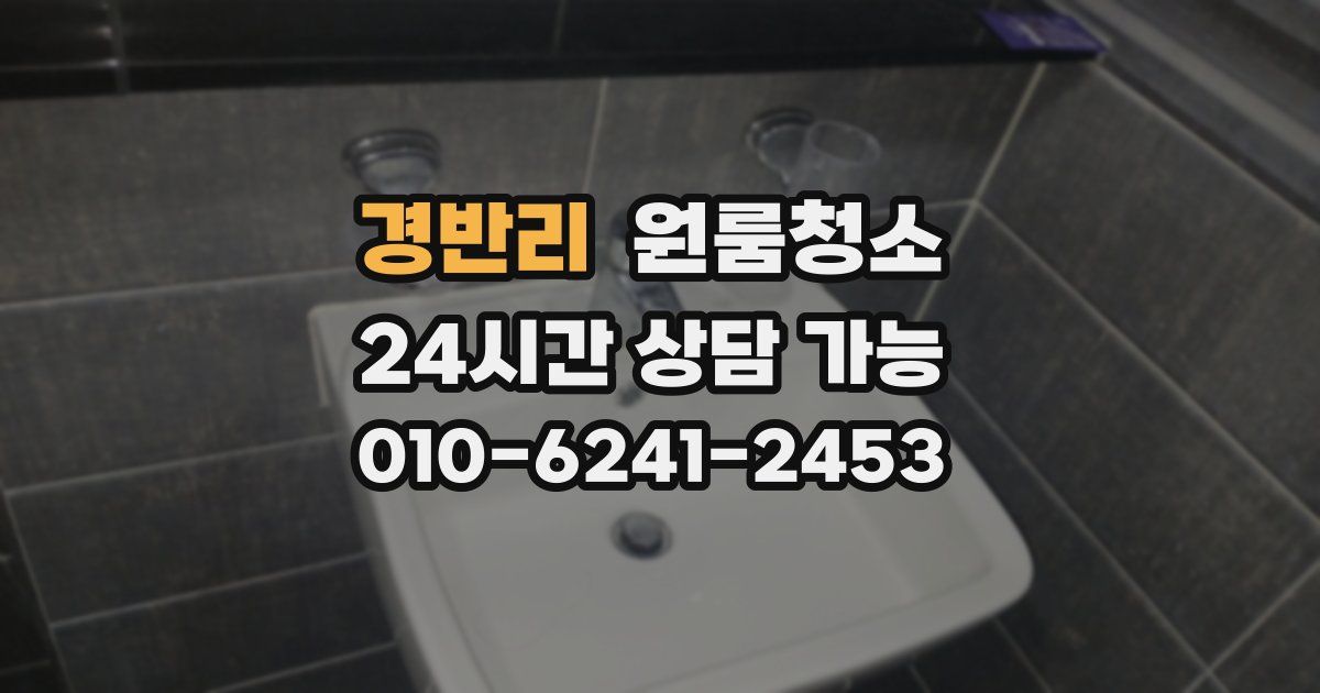 경반리 입주청소