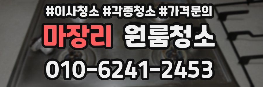 마장리 이사청소