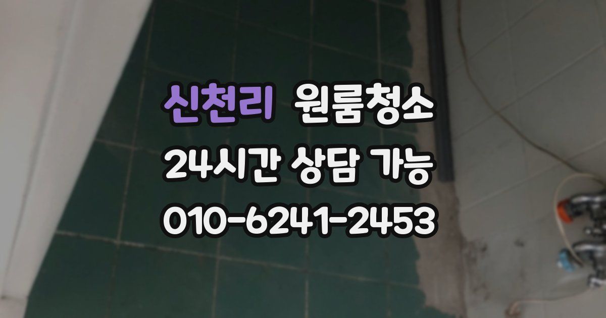 신천리 입주청소