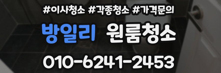 방일리 이사청소