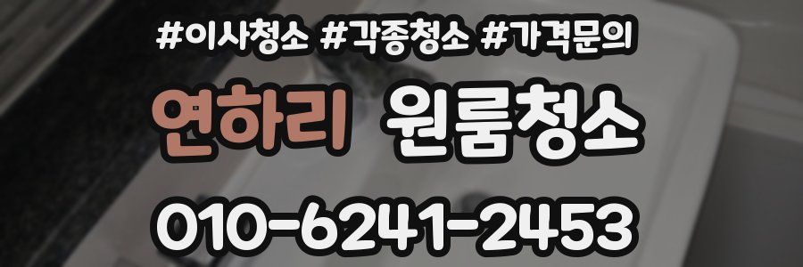 연하리 이사청소