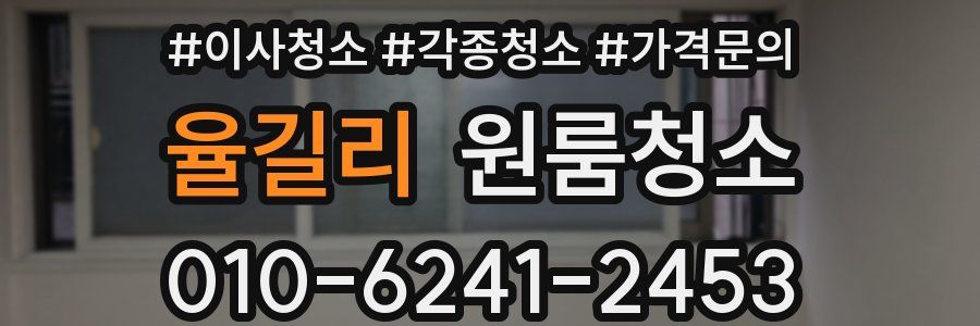 율길리 이사청소