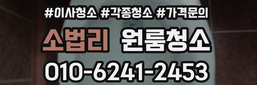 소법리 이사청소