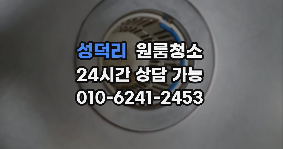 성덕리 입주청소