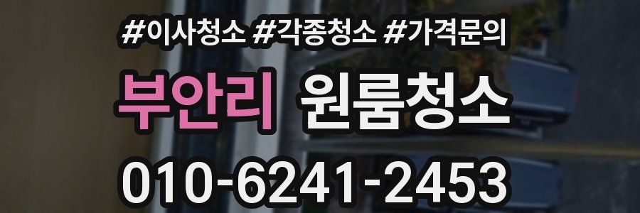 부안리 이사청소