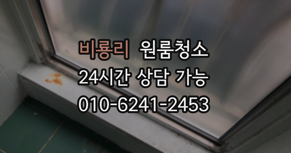 비룡리 입주청소