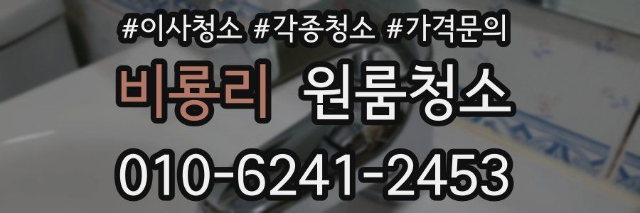 비룡리 이사청소