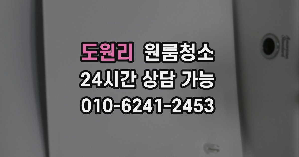 도원리 입주청소