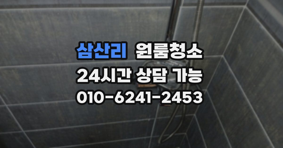 삼산리 입주청소