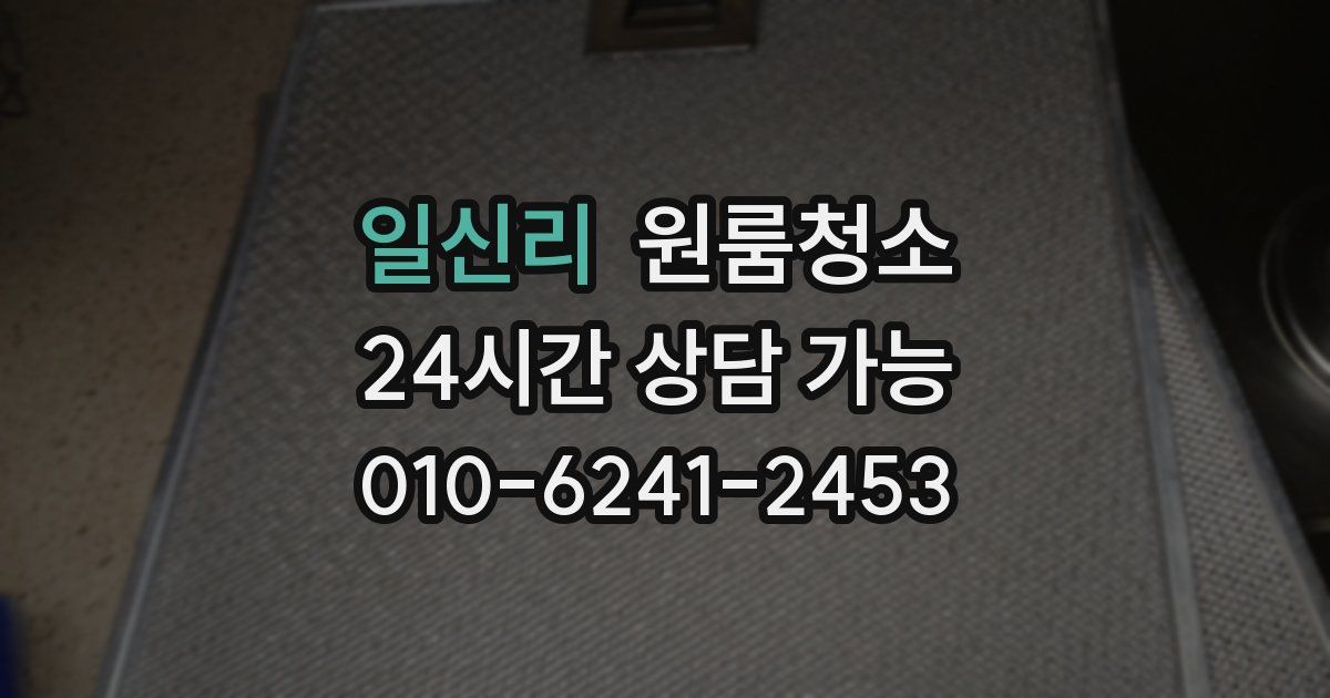 일신리 입주청소