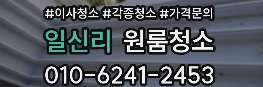 일신리 이사청소