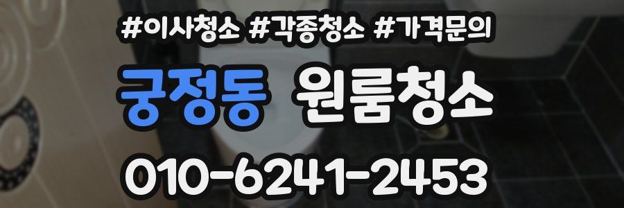 궁정동 이사청소