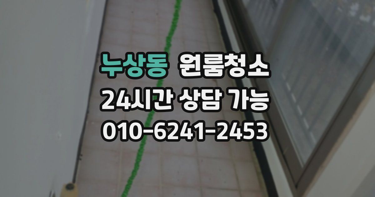누상동 입주청소
