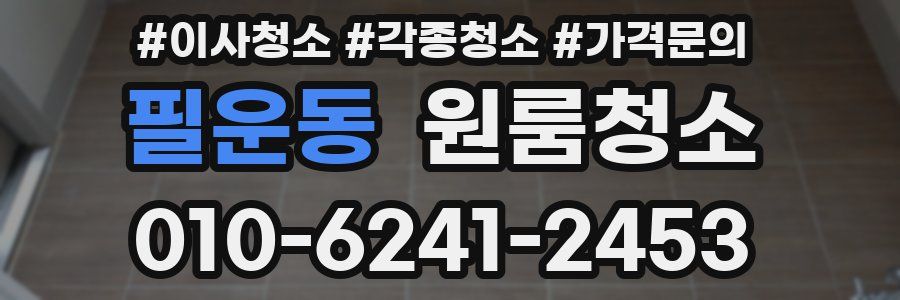 필운동 이사청소