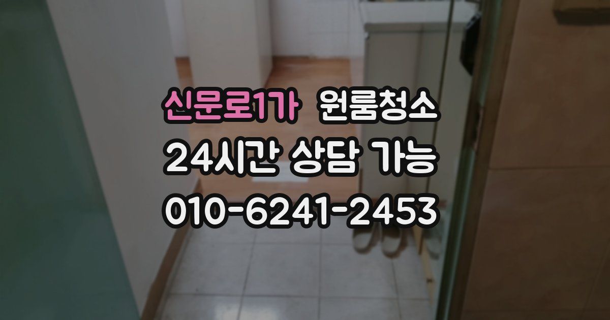 신문로1가 입주청소